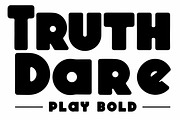 Truth Dare, a Slab Serif Font by Wow Magic (Thumbnail 9 of 9)