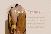 Modern serif font family La Dolce, a Serif Font by Angele Kamp (Thumbnail 5 of 9)