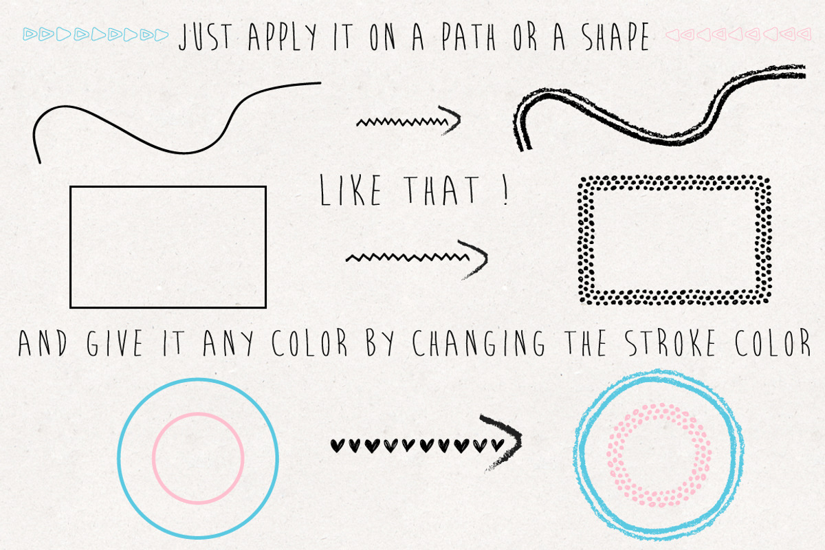 Hand drawn brushes pack, a Graphic by MiraBell (Photo 4 of 5)