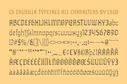 CS Drusilla – Blackletter Font, a Blackletter Font by Craft Supply Co. (Thumbnail 8 of 8)