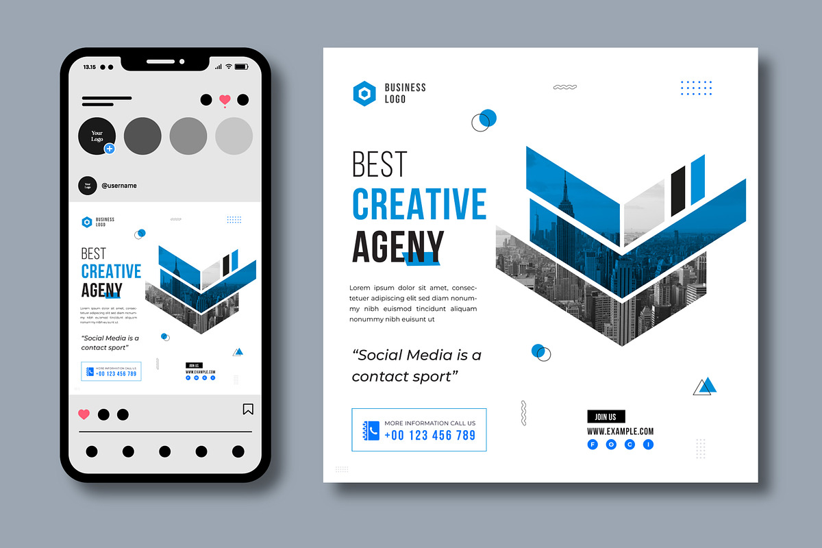 Corporate Social Media Banner Post, a Social Media Template by MightyDesign (Photo 2 of 5)