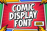 Comic Beacon - Comic Cartoon Font, a Sans Serif Font by Pekotype (Thumbnail 2 of 13)