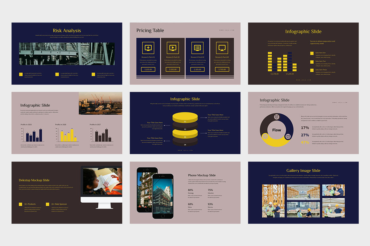 Jula : Construction Google Slides, a Presentation Template by Punkl Camp (Photo 8 of 9)