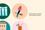 Set of Singaporean Cultural Icons, a Graphic by Goodputty (Thumbnail 3 of 3)