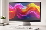 Realistic Monitor Mockup, a Wearable Device Mockup by studiogstock (Thumbnail 4 of 4)