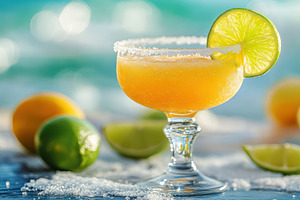 Refreshing Orange Margarita Summer C, a Food & Drink Photo by Pixeness Studio