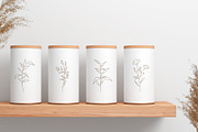 Botanical Line Art Illustrations V1, a Texture Illustration by Kaya Fonts (Thumbnail 6 of 9)
