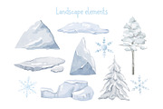 Polar Animals Clipart, an Animal Illustration by ArtGiftsStudio (Thumbnail 4 of 6)
