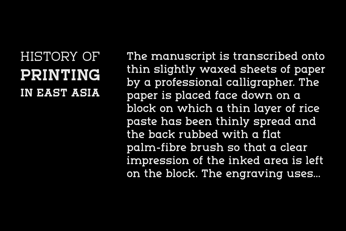Marmo – Font Family, a Slab Serif Font by Stefano Giliberti (Photo 10 of 10)