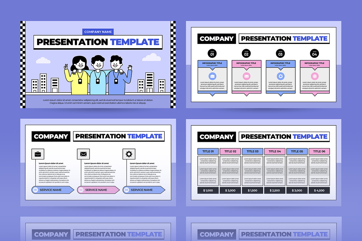 Business Plan PowerPoint Template, a Presentation Template by CreativeUP (Photo 5 of 6)