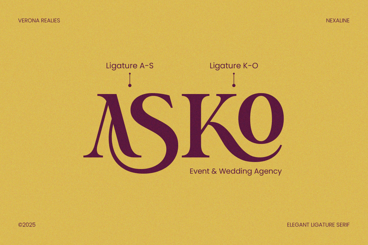 Verona Realies - Elegant Serif Font, a Serif Font by NexaLine (Photo 2 of 10)