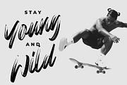 Gattergone Rough Brush Font, a Handwritten Font by RantautypeStudio (Thumbnail 2 of 15)