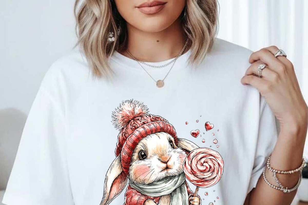 Whimsical Valentine Teddy Bear, an Illustration by one-touch (Photo 3 of 18)