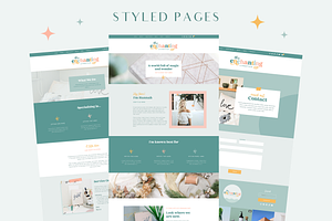 Enchanting Wix Website Template