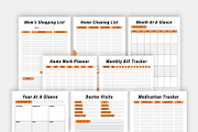 MOM'S Planner Bundle Template, a Stationery Template by MNT-Creator (Thumbnail 3 of 6)
