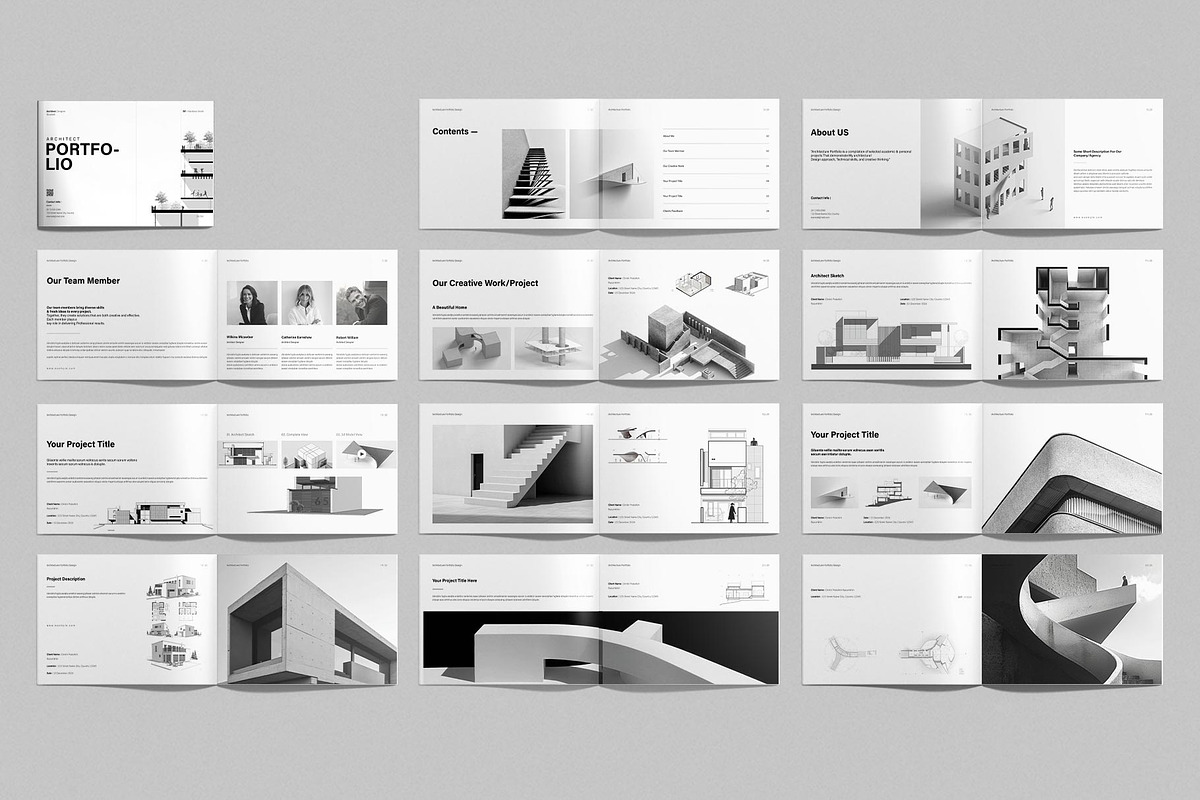 Architecture Portfolio | Canva, a Brochure Template by ElvinPrint (Photo 10 of 11)