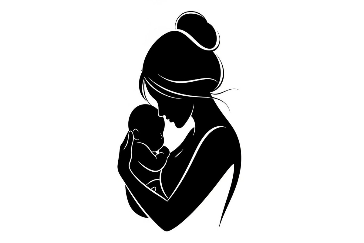 50 Mother and Baby Silhouette Bundle, an Illustration by Creativeshirt (Photo 35 of 48)