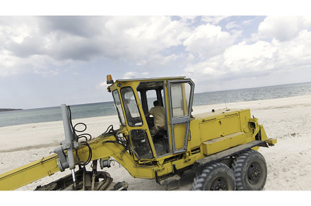 Bulldozer construction site. Shot, an Industrial Photo by Media Whale Stock