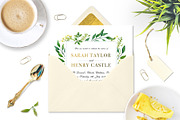Sale- Herbal Greens Design Set, an Illustration by Art by Lin (Thumbnail 6 of 8)