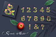 Hand Drawn Summer Flower Alphabet SV, an Object Graphic by Happy Letters (Thumbnail 4 of 6)