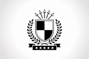 Royal Shield Logo Template Vector, an Illustration by Amazin_art (Thumbnail 4 of 16)