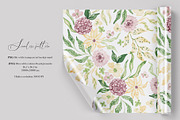 Spring Botanical Floral Pattern, a Pattern Graphic by SirenaArt (Thumbnail 3 of 17)
