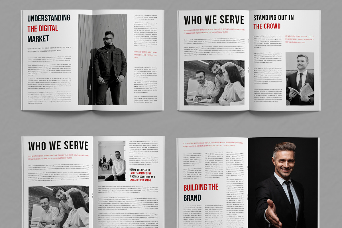Business Magazine Layout, a Magazine Template by ContestDesign (Photo 3 of 4)