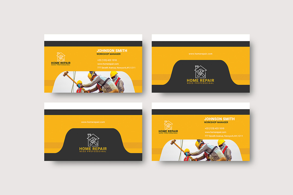100 Business Card Template Bundle, a Business Card Template by Smashing_Studio (Photo 13 of 80)