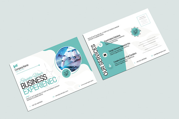 Business Postcard Template Layout preview 7