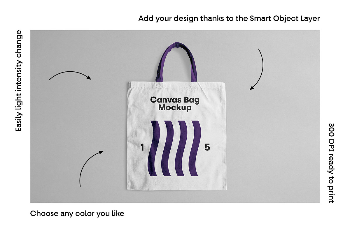 Canvas Bag Mockups - Tote Bag Mockup, a Packaging Mockup by MockupForest (Photo 3 of 10)