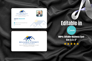 Creative Real Estate Business Card, a Business Card Template by FakhiiDesigns