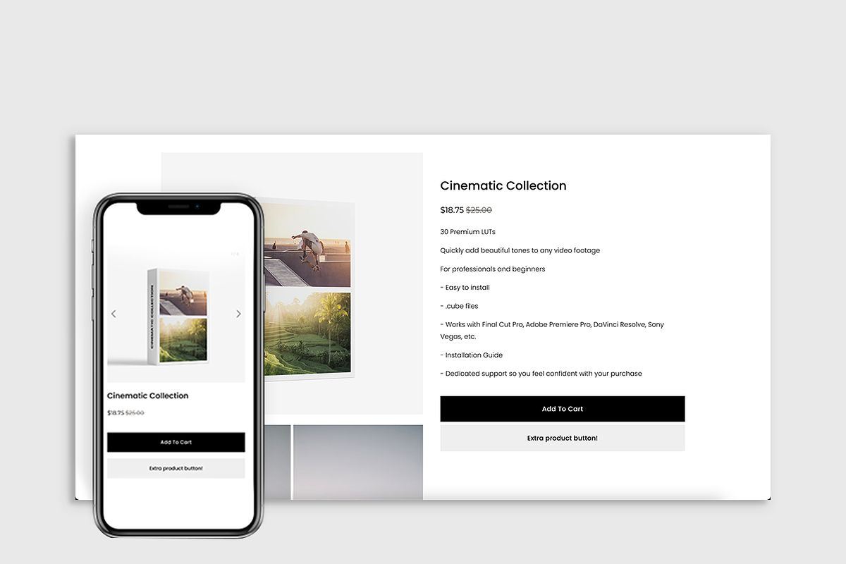 2nd Product Page Button Squarespace, a Brushes & More by Palm Creatives (Photo 1 of 2)