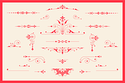 Decorative Vector Ornaments Bundle, a Decorative Illustration by digiful (Thumbnail 4 of 9)
