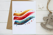 4th of July Brushstroke Sublimation, an Illustration by Designworld (Thumbnail 5 of 7)