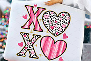 XOXO Valentine Day Heart Brushstroke, an Illustration by Libby Wishes (Thumbnail 7 of 8)