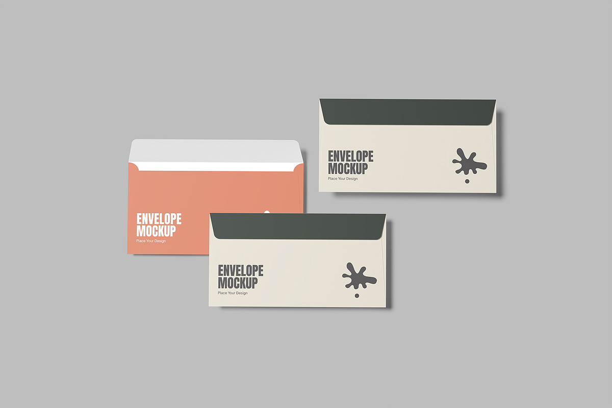 High Quality Envelope Mockup, a Print Template by lamorastudio (Photo 12 of 12)