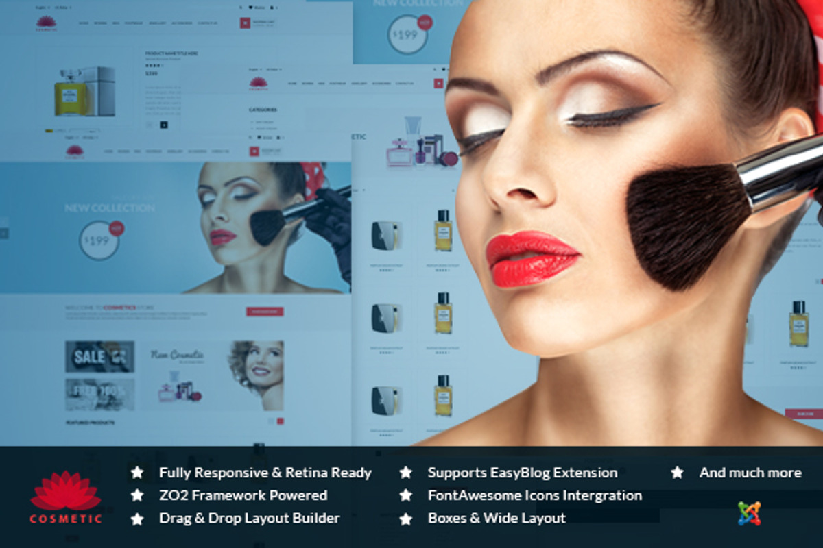 ZT Cosmetic Virtuemate Template, a Websites & App Template by zootemplate