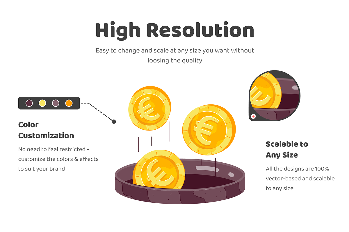 Animated Gold Coin Stickers, an Emoji Icon by Vectors Market (Photo 3 of 6)