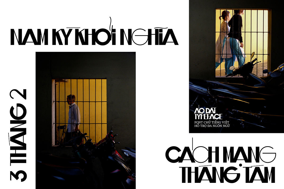 Aodai Typeface, a Sans Serif Font by One Pillar Studio (Photo 9 of 11)