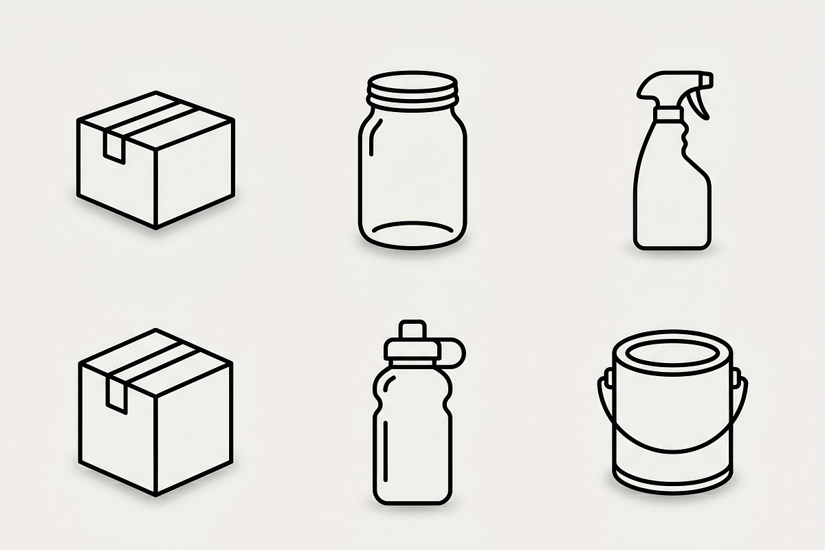 42 Vector Warehouse Outline Icons, an Outline Icon by adenpinkstore (Photo 3 of 19)