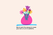 140+ procreate riso shape stamps, a Brush Add-On by laura.design (Thumbnail 10 of 10)