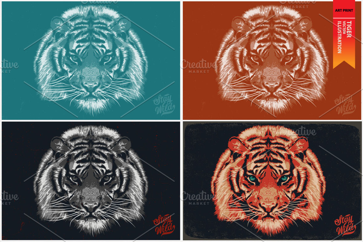 STAY WILD, an Animal Illustration by Artistic & Unique (Photo 6 of 8)
