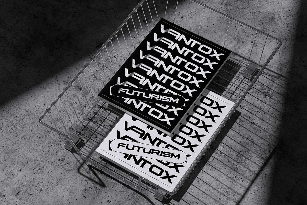 Vantox - Futuristic Display Font, a Sans Serif Font by Typeagle (Photo 7 of 10)