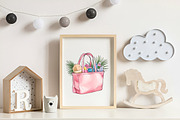 Bohemian Summer Baking Clipart, an Illustration by CreationArt (Thumbnail 4 of 9)
