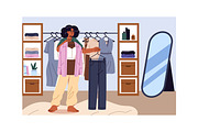 Woman's daily routine, lifestyle set, a Person Illustration by PaperTrident (Thumbnail 8 of 13)
