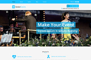 Globel Events PSD Website Template, a Websites & App Template by WebbyTemplates (Thumbnail 2 of 7)