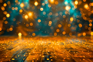 Sparkling bokeh light background ai, a Background Photo by Ocean Digital Art