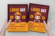 Labor Day Flyer, a Flyer Template by Annora Studio (Thumbnail 4 of 5)