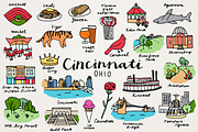 US States & Cities Art MegaPack, an Object Illustration by Lemonade Pixel (Thumbnail 7 of 10)
