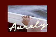 Ophelia Elow Bold Script, a Script Font by etigletters (Thumbnail 7 of 10)